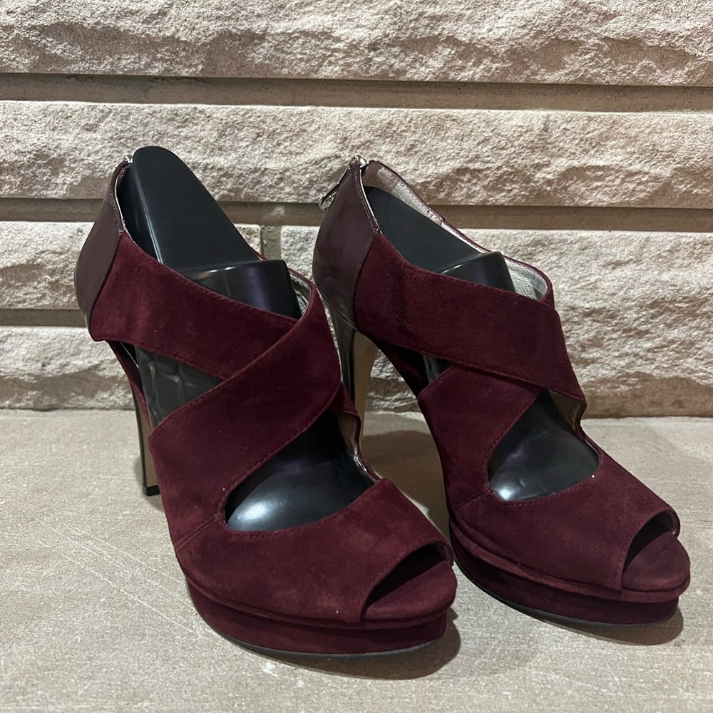 Michael Kors Elena Cross strap heels